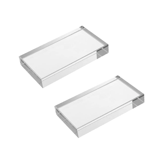 Pack of 2 | Rectangular Glass Block