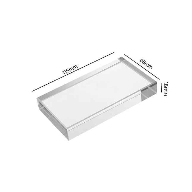 Pack of 2 | Rectangular Glass Block