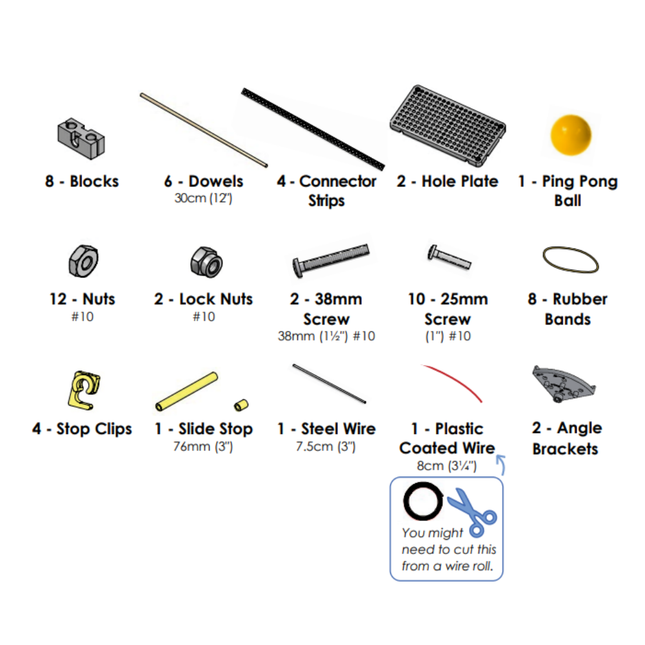 STEM Advanced Ping-Pong Ball with Projectile Launcher Activity Pack