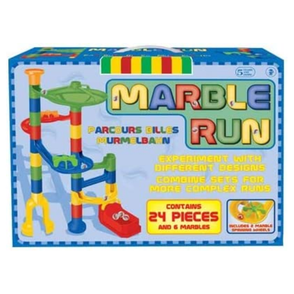 Marble Run Set of 24 pcs and 6 Balls