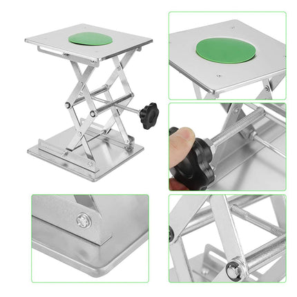 Scientific Lab Jack Lifting Stand | Dimensions 150mm x 150mm x 175mm