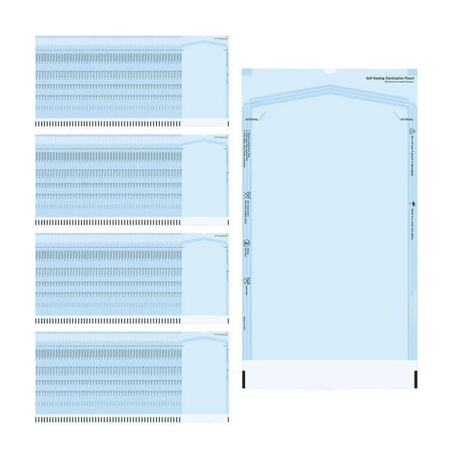 200Pcs | Self-Sealing Sterilization Pouches
