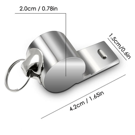 6 Pcs | Coaches Referee Whistles with Lanyards