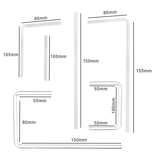 Glass Delivery Tubes