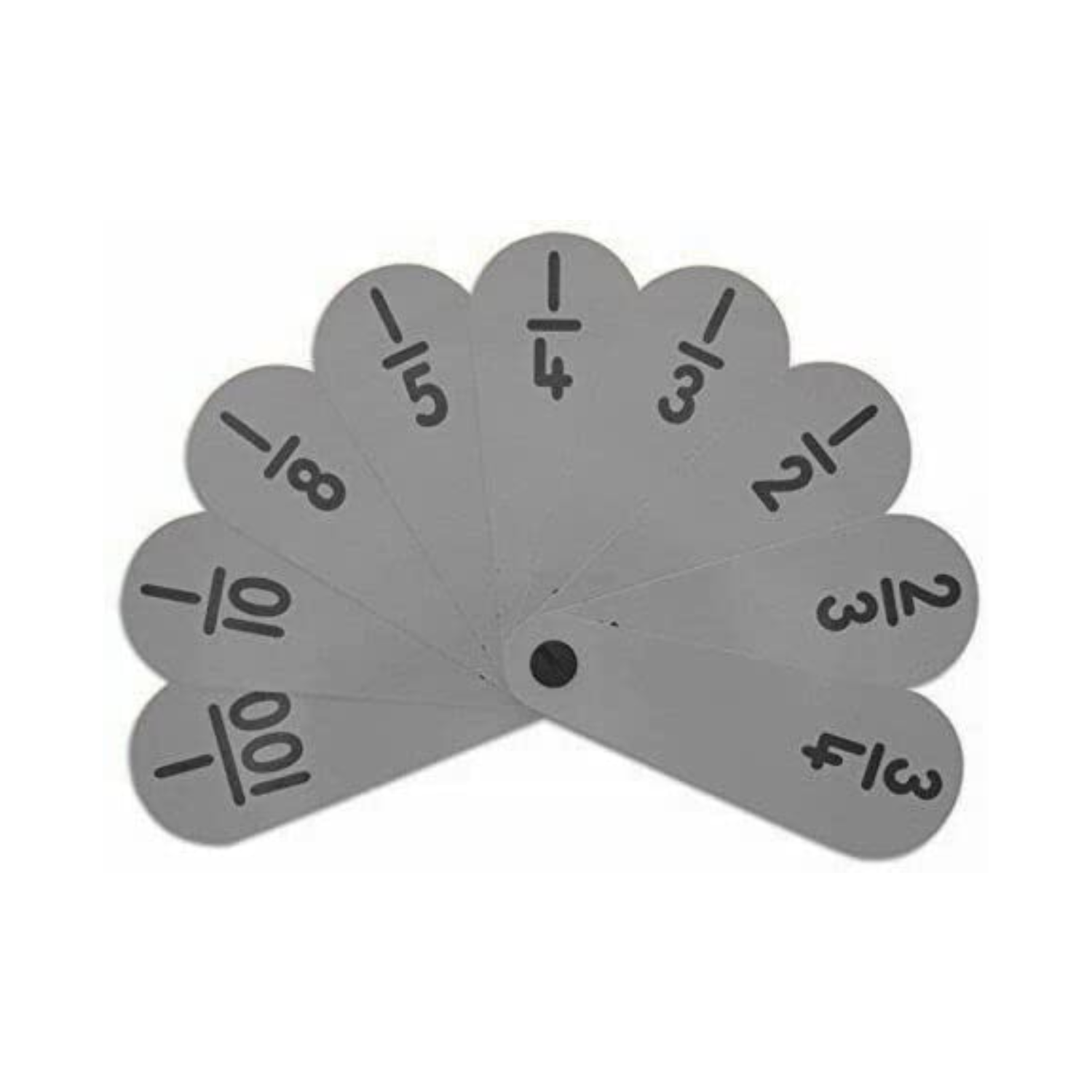 Set of 9 Fraction Fan Problem Solving Classroom Aid Perfect – Vision ...