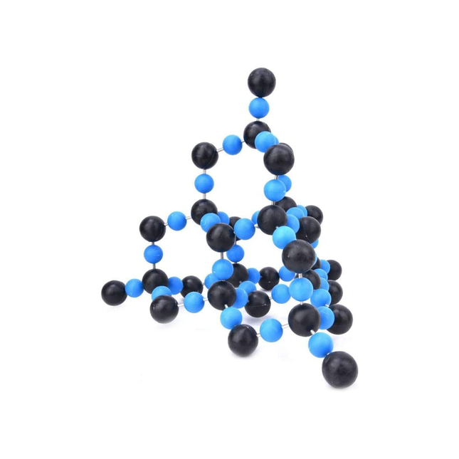 Silicon Dioxide SiO2 Molecular Structure Model