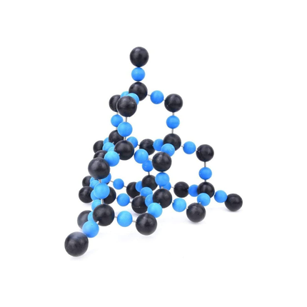 Silicon Dioxide SiO2 Molecular Structure Model