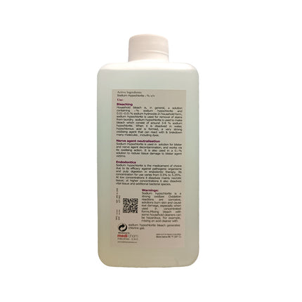 500ml Sodium Hypochlorite 3% Solution