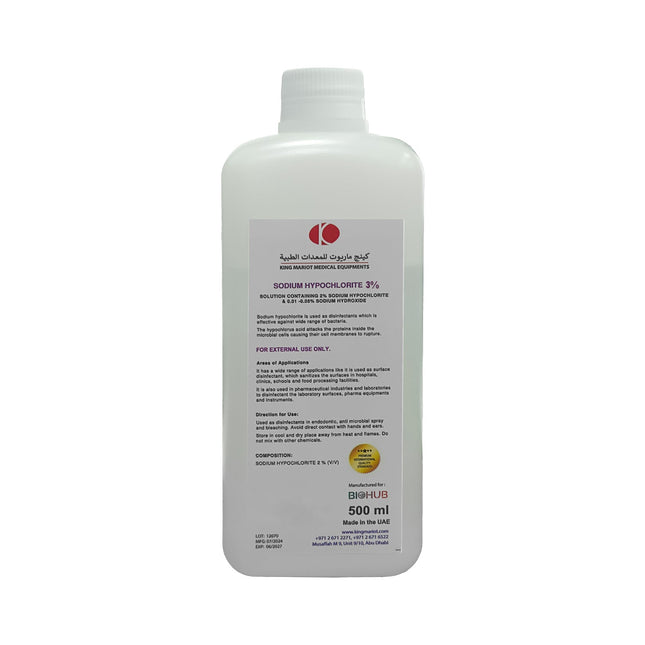 500ml Sodium Hypochlorite Solution