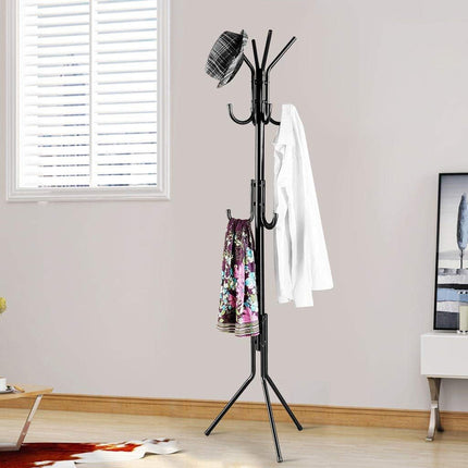 Stable Metal Clothes Stand Hanger | 46cm Length x 175cm Height x 42cm Depth