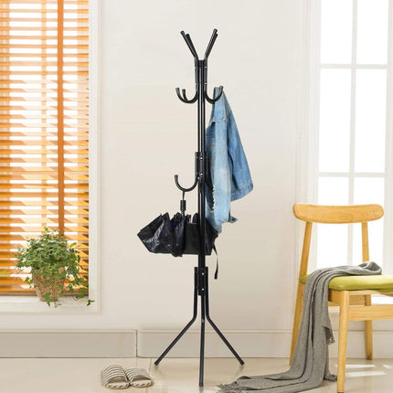 Stable Metal Clothes Stand Hanger | 46cm Length x 175cm Height x 42cm Depth