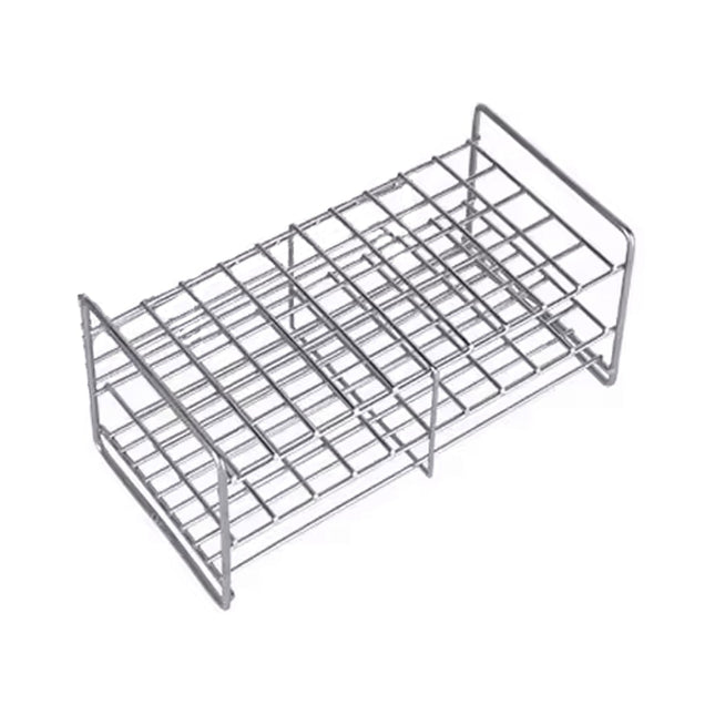 Stainless Steel Wire Test Tube Rack | 40 Holes | 18mm Diameter