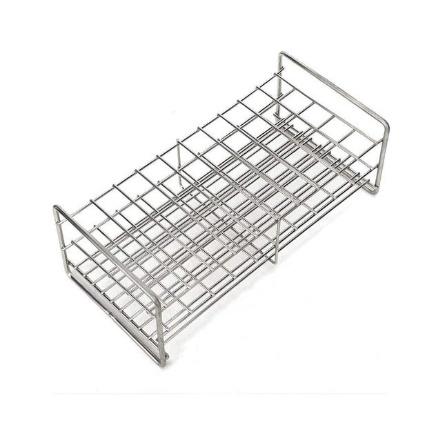 Stainless Steel Test Tube Rack | 30mm 50 Holes