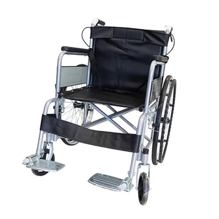 Standard Wheelchair | Black | 200 kg Weight Capacity