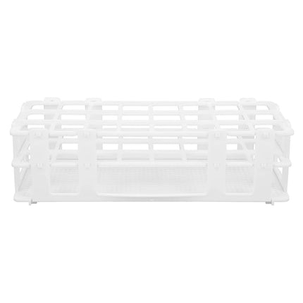 1pc Polypropylene Heavy-Duty Test-Tube Rack White Color | 24 Holes | 25mm Hole Diameter