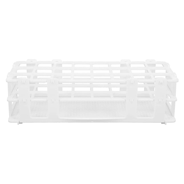 1pc Polypropylene Heavy-Duty Test-Tube Rack White Color | 24 Holes | 25mm Hole Diameter