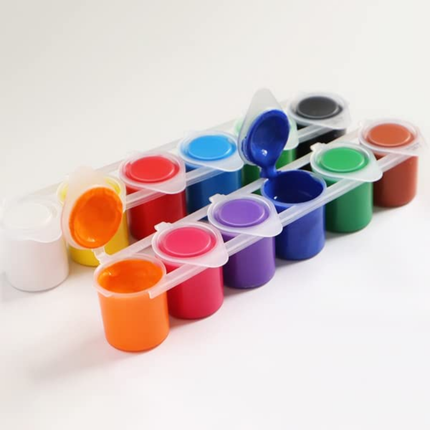 Tubs of Premium Ready-mix Poster Paint