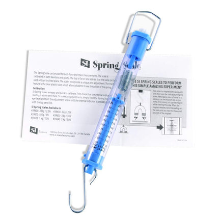 Tubular Spring Scale 250 Grams - 2.50 Newtons