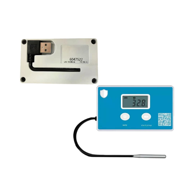 USB Accurate Temperature Data Logger Recorder + PDF Data Export No Installation Needed!