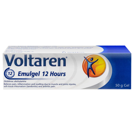 VOLTAREN GEL 2% 50 GM