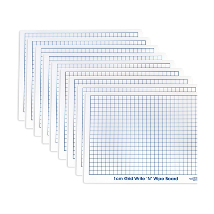 Write and Wipe grid set of 30.