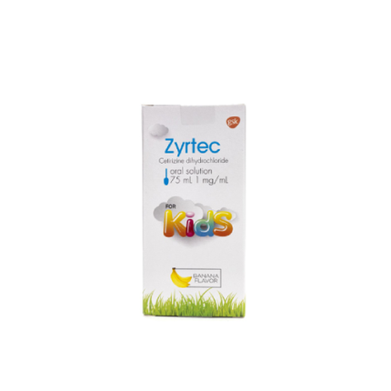 Zyrtec 1MG/ML oral sol 75ml bot