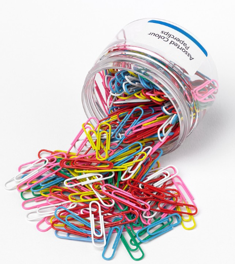 Colored Paperclips