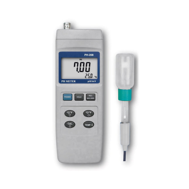 PH-208 Digital pH Meter (pH / mV) Tester