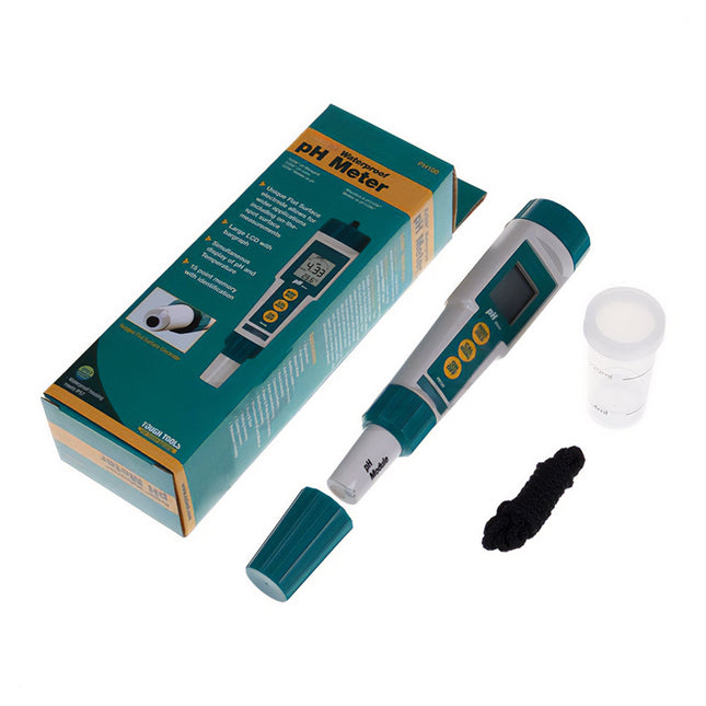 Waterproof pH Meter Model PH100 | Flat Surface Electrode