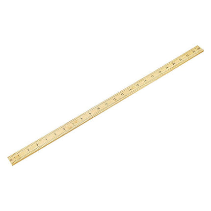 1Pcs Wooden Ruler with mm & inch | 600mm (24 Inch)